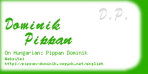 dominik pippan business card